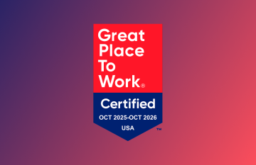 Great place to work badge